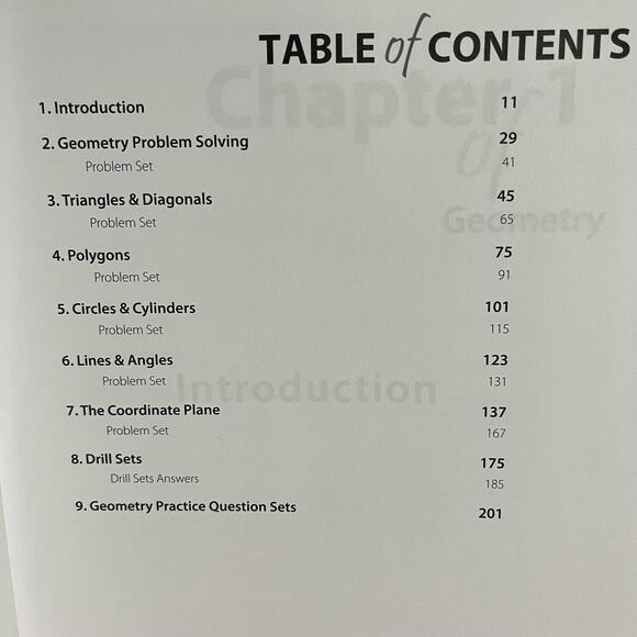 GRE Geometry Textbook (Manhattan Prep GRE Strategy Guides) - Picture 6 of 7